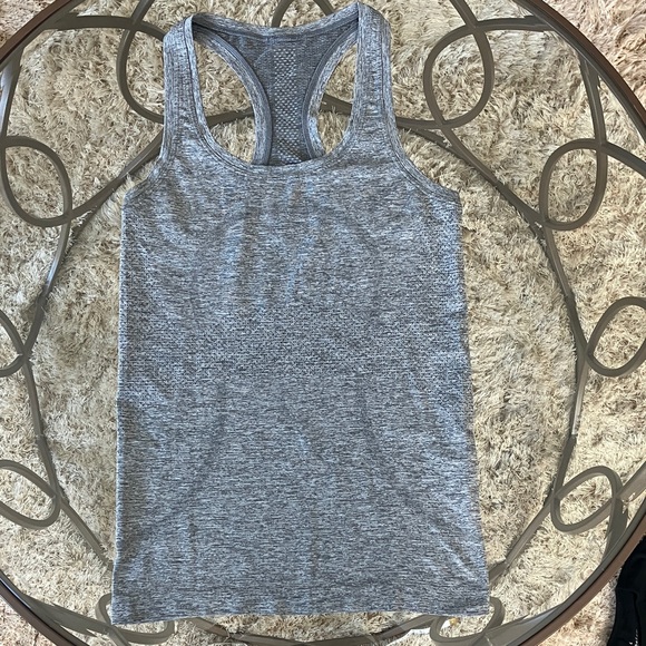 Lululemon Swiftly Heathered Gray Tank Top - Picture 1 of 5